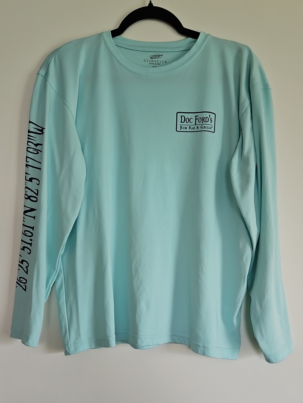 UltraClub Doc Ford's Rash Guard Size S
